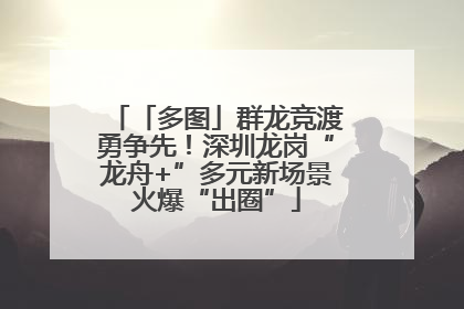 「多图」群龙竞渡勇争先！深圳龙岗“龙舟+”多元新场景火爆“出圈”