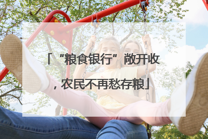 “粮食银行”敞开收，农民不再愁存粮