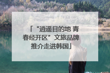 “逍遥目的地 青春经开区”文旅品牌推介走进韩国