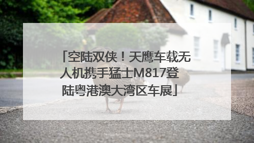 空陆双侠！天鹰车载无人机携手猛士M817登陆粤港澳大湾区车展