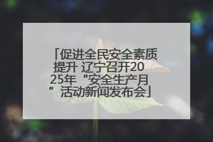 促进全民安全素质提升 辽宁召开2025年“安全生产月”活动新闻发布会