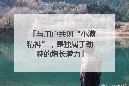 与用户共创“小满精神”，是独属于劲牌的增长潜力