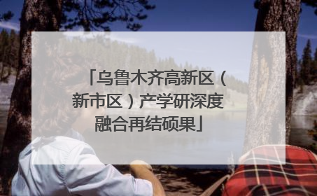 乌鲁木齐高新区（新市区）产学研深度融合再结硕果