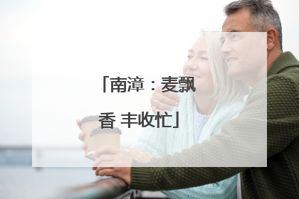 南漳：麦飘香 丰收忙