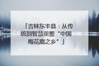 吉林东丰县：从传统到智慧重塑“中国梅花鹿之乡”