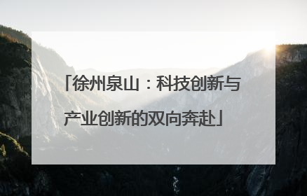 徐州泉山：科技创新与产业创新的双向奔赴