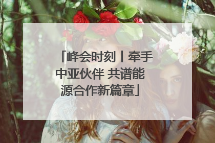 峰会时刻丨牵手中亚伙伴 共谱能源合作新篇章
