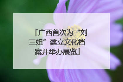 广西首次为“刘三姐”建立文化档案并举办展览