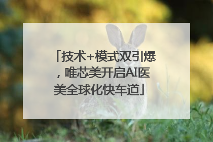技术+模式双引爆，唯芯美开启AI医美全球化快车道