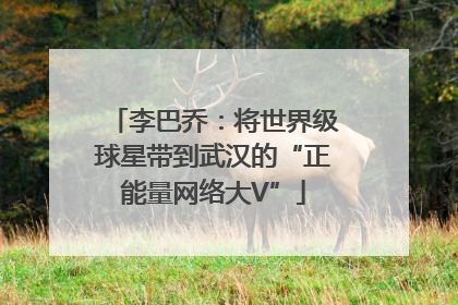 李巴乔：将世界级球星带到武汉的“正能量网络大V”