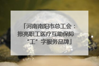 河南南阳市总工会：擦亮职工医疗互助保障“工”字服务品牌