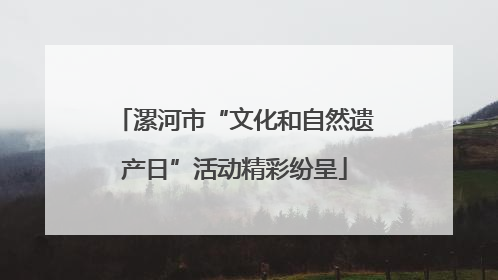 漯河市“文化和自然遗产日”活动精彩纷呈