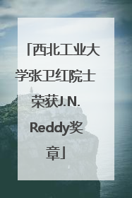西北工业大学张卫红院士荣获J.N.Reddy奖章