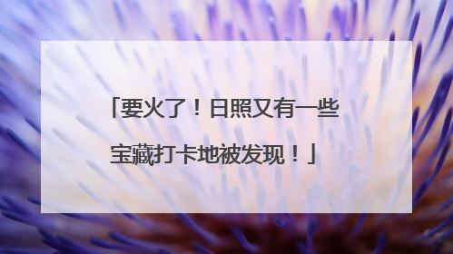 要火了！日照又有一些宝藏打卡地被发现！