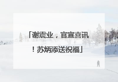 谢震业，官宣喜讯！苏炳添送祝福