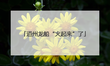 道州龙船“火起来”了