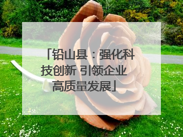 铅山县：强化科技创新 引领企业高质量发展