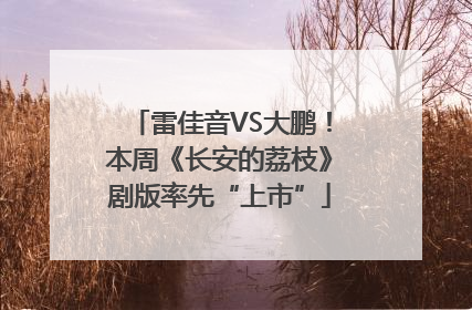 雷佳音VS大鹏！本周《长安的荔枝》剧版率先“上市”