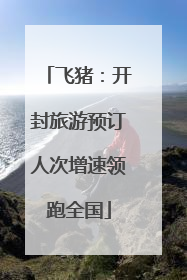 飞猪：开封旅游预订人次增速领跑全国