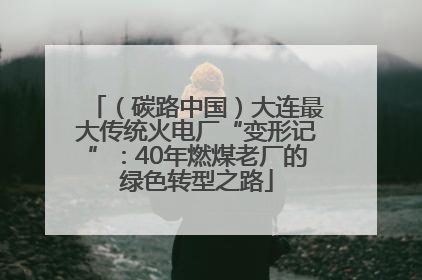 （碳路中国）大连最大传统火电厂“变形记”：40年燃煤老厂的绿色转型之路