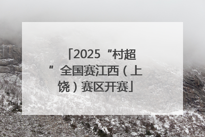 2025“村超”全国赛江西（上饶）赛区开赛